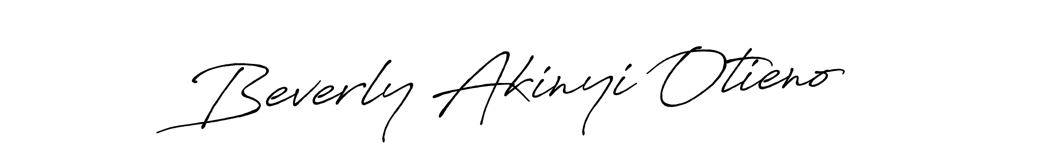 Once you've used our free online signature maker to create your best signature Antro_Vectra_Bolder style, it's time to enjoy all of the benefits that Beverly Akinyi Otieno name signing documents. Beverly Akinyi Otieno signature style 7 images and pictures png