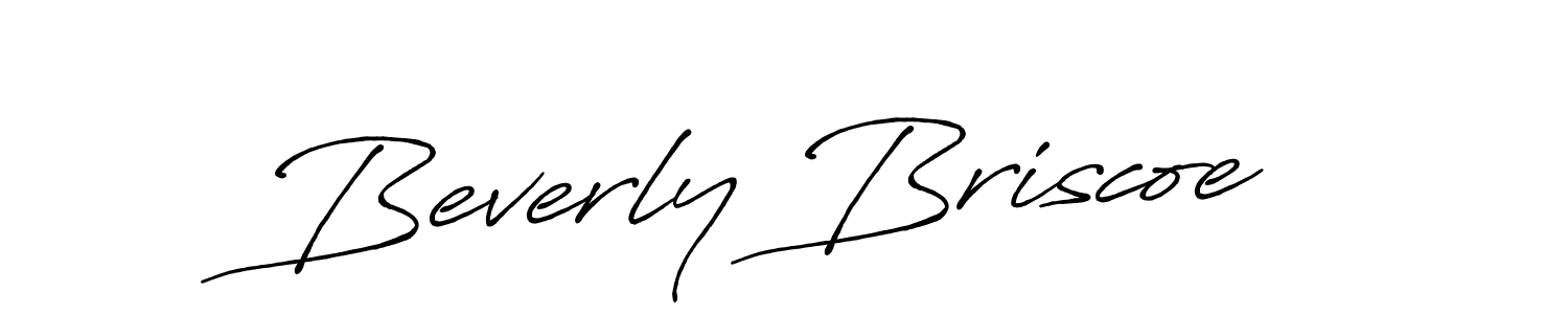 Use a signature maker to create a handwritten signature online. With this signature software, you can design (Antro_Vectra_Bolder) your own signature for name Beverly Briscoe. Beverly Briscoe signature style 7 images and pictures png