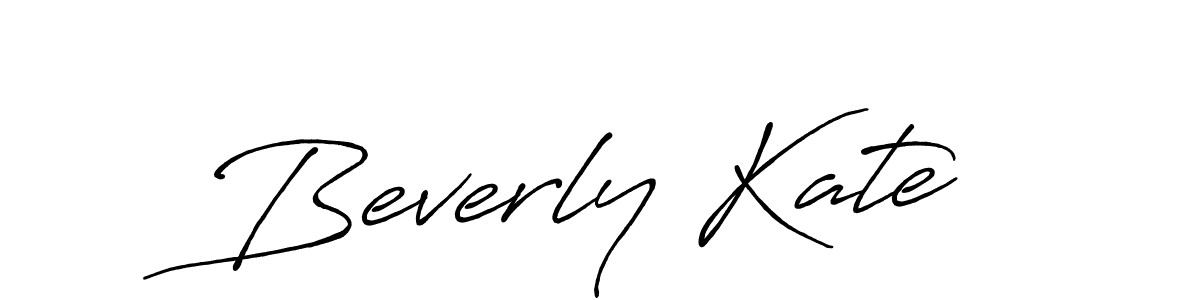 Once you've used our free online signature maker to create your best signature Antro_Vectra_Bolder style, it's time to enjoy all of the benefits that Beverly Kate name signing documents. Beverly Kate signature style 7 images and pictures png