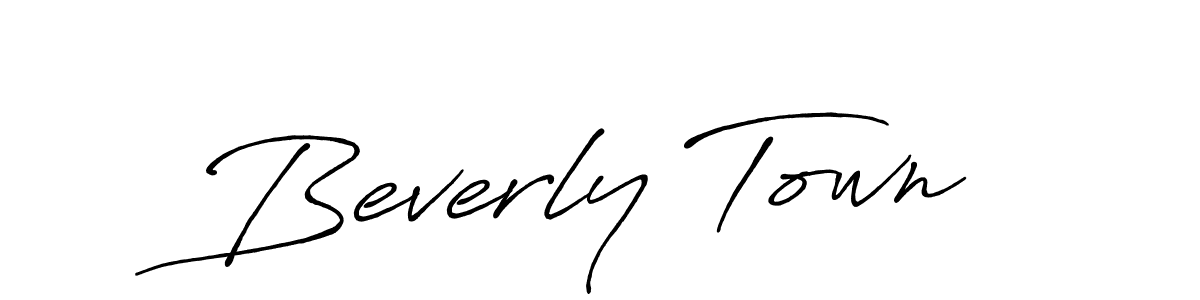 Once you've used our free online signature maker to create your best signature Antro_Vectra_Bolder style, it's time to enjoy all of the benefits that Beverly Town name signing documents. Beverly Town signature style 7 images and pictures png