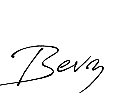 Also You can easily find your signature by using the search form. We will create Bevz name handwritten signature images for you free of cost using Antro_Vectra_Bolder sign style. Bevz signature style 7 images and pictures png