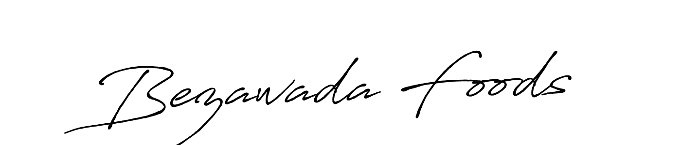 Make a beautiful signature design for name Bezawada Foods. Use this online signature maker to create a handwritten signature for free. Bezawada Foods signature style 7 images and pictures png