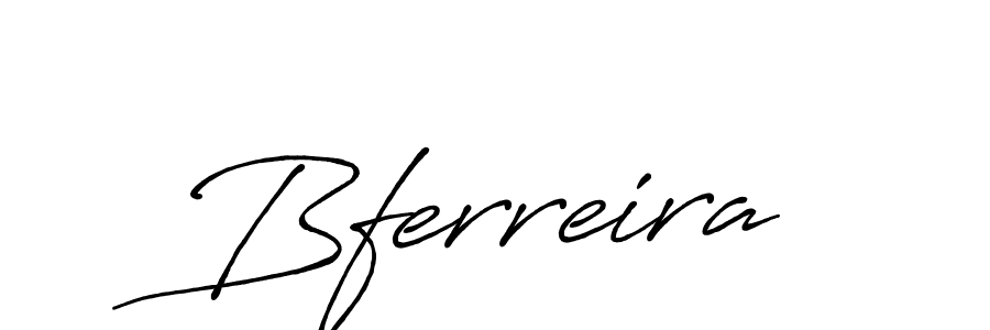 if you are searching for the best signature style for your name Bferreira. so please give up your signature search. here we have designed multiple signature styles  using Antro_Vectra_Bolder. Bferreira signature style 7 images and pictures png