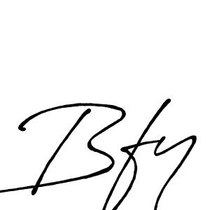 Create a beautiful signature design for name Bfy. With this signature (Antro_Vectra_Bolder) fonts, you can make a handwritten signature for free. Bfy signature style 7 images and pictures png