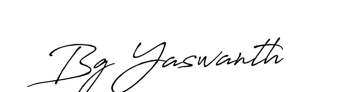 It looks lik you need a new signature style for name Bg Yaswanth. Design unique handwritten (Antro_Vectra_Bolder) signature with our free signature maker in just a few clicks. Bg Yaswanth signature style 7 images and pictures png