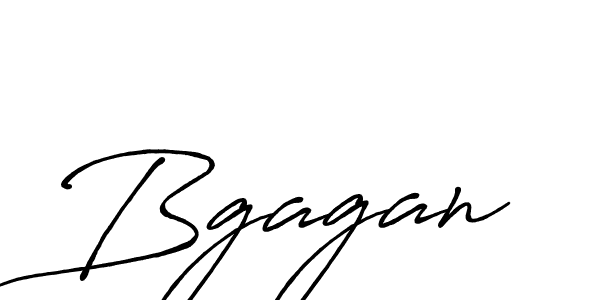 Use a signature maker to create a handwritten signature online. With this signature software, you can design (Antro_Vectra_Bolder) your own signature for name Bgagan. Bgagan signature style 7 images and pictures png