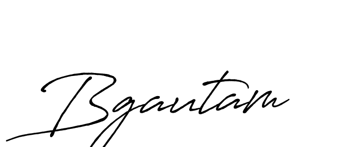 How to Draw Bgautam signature style? Antro_Vectra_Bolder is a latest design signature styles for name Bgautam. Bgautam signature style 7 images and pictures png