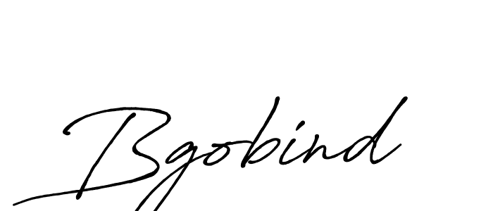 How to make Bgobind name signature. Use Antro_Vectra_Bolder style for creating short signs online. This is the latest handwritten sign. Bgobind signature style 7 images and pictures png