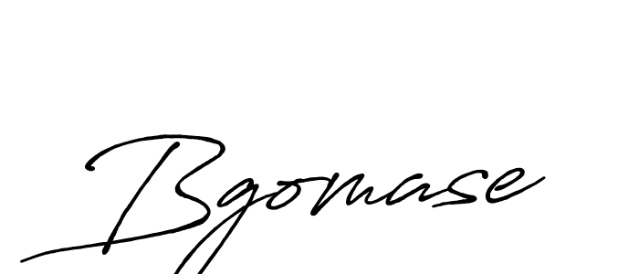 How to make Bgomase signature? Antro_Vectra_Bolder is a professional autograph style. Create handwritten signature for Bgomase name. Bgomase signature style 7 images and pictures png