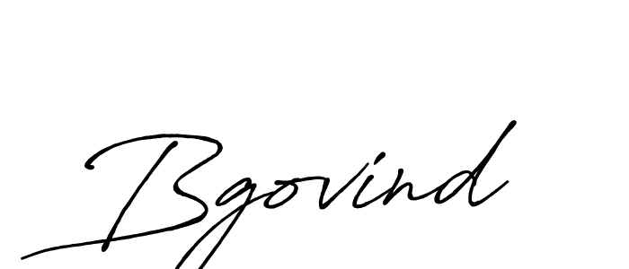 How to make Bgovind signature? Antro_Vectra_Bolder is a professional autograph style. Create handwritten signature for Bgovind name. Bgovind signature style 7 images and pictures png