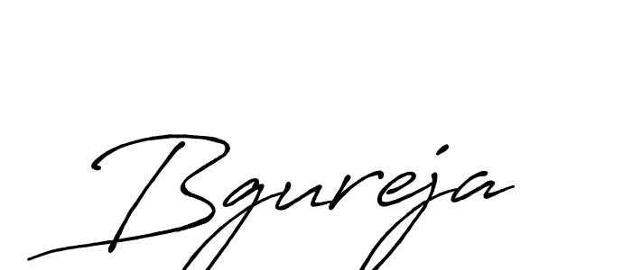 Design your own signature with our free online signature maker. With this signature software, you can create a handwritten (Antro_Vectra_Bolder) signature for name Bgureja. Bgureja signature style 7 images and pictures png