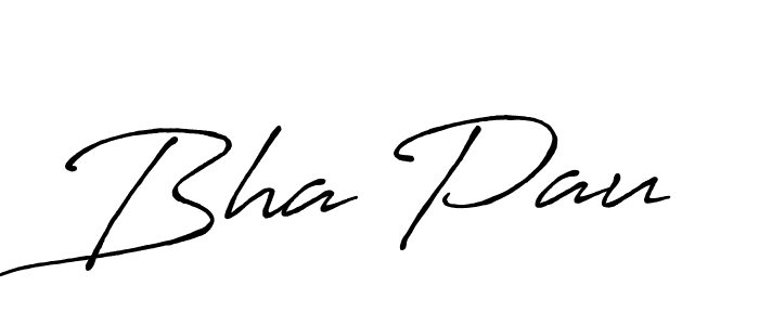 Make a beautiful signature design for name Bha Pau. Use this online signature maker to create a handwritten signature for free. Bha Pau signature style 7 images and pictures png