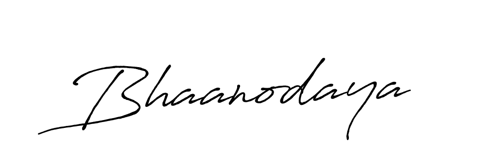 Design your own signature with our free online signature maker. With this signature software, you can create a handwritten (Antro_Vectra_Bolder) signature for name Bhaanodaya. Bhaanodaya signature style 7 images and pictures png