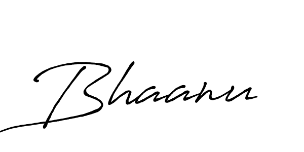 Use a signature maker to create a handwritten signature online. With this signature software, you can design (Antro_Vectra_Bolder) your own signature for name Bhaanu. Bhaanu signature style 7 images and pictures png