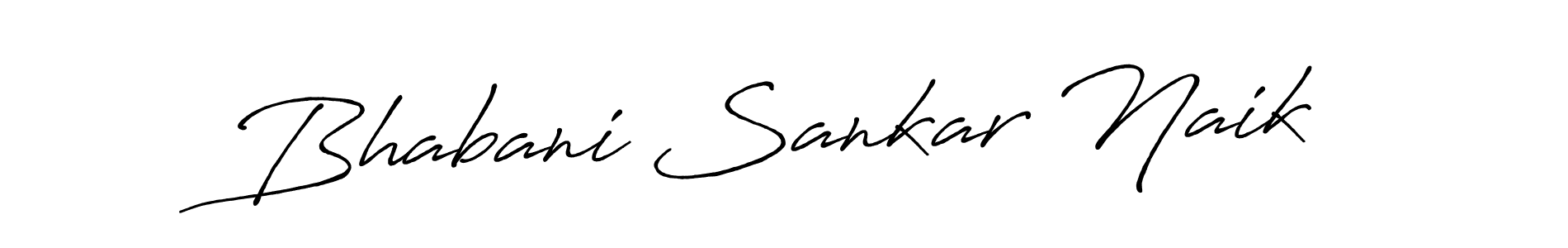 Bhabani Sankar Naik stylish signature style. Best Handwritten Sign (Antro_Vectra_Bolder) for my name. Handwritten Signature Collection Ideas for my name Bhabani Sankar Naik. Bhabani Sankar Naik signature style 7 images and pictures png