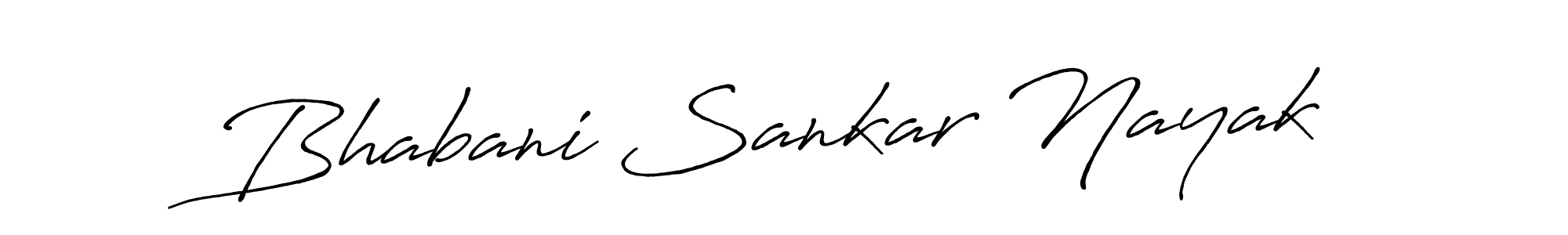 Bhabani Sankar Nayak stylish signature style. Best Handwritten Sign (Antro_Vectra_Bolder) for my name. Handwritten Signature Collection Ideas for my name Bhabani Sankar Nayak. Bhabani Sankar Nayak signature style 7 images and pictures png