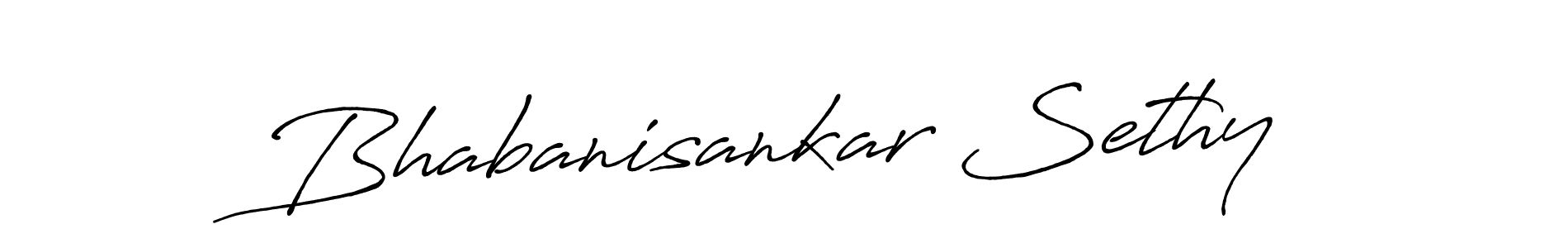 How to make Bhabanisankar Sethy signature? Antro_Vectra_Bolder is a professional autograph style. Create handwritten signature for Bhabanisankar Sethy name. Bhabanisankar Sethy signature style 7 images and pictures png