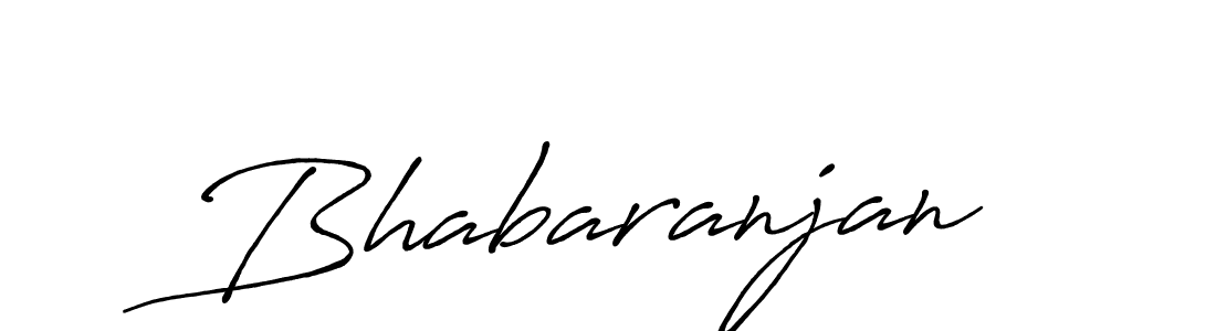 Design your own signature with our free online signature maker. With this signature software, you can create a handwritten (Antro_Vectra_Bolder) signature for name Bhabaranjan. Bhabaranjan signature style 7 images and pictures png