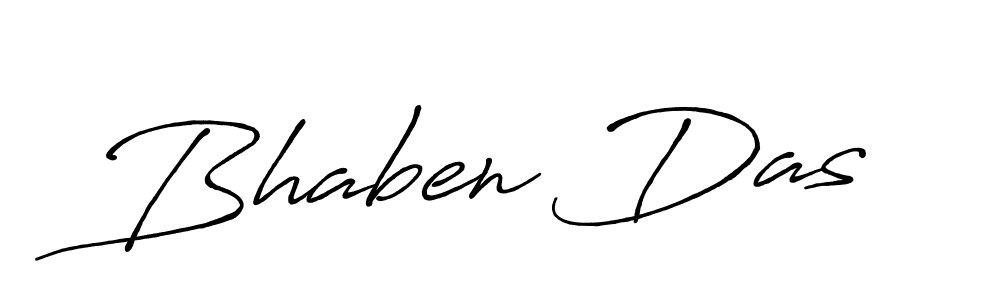 Design your own signature with our free online signature maker. With this signature software, you can create a handwritten (Antro_Vectra_Bolder) signature for name Bhaben Das. Bhaben Das signature style 7 images and pictures png