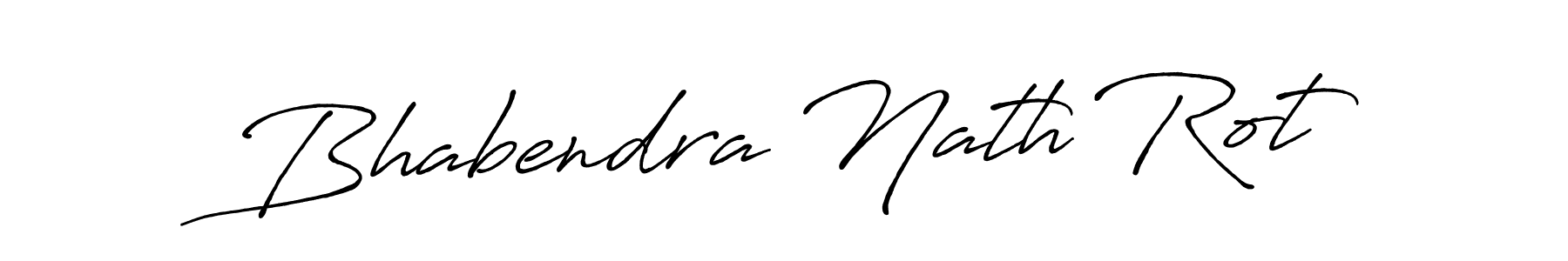Design your own signature with our free online signature maker. With this signature software, you can create a handwritten (Antro_Vectra_Bolder) signature for name Bhabendra Nath Rot. Bhabendra Nath Rot signature style 7 images and pictures png
