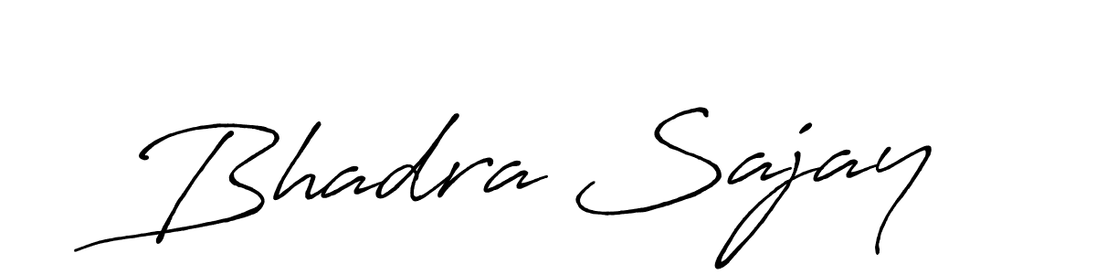 You can use this online signature creator to create a handwritten signature for the name Bhadra Sajay. This is the best online autograph maker. Bhadra Sajay signature style 7 images and pictures png