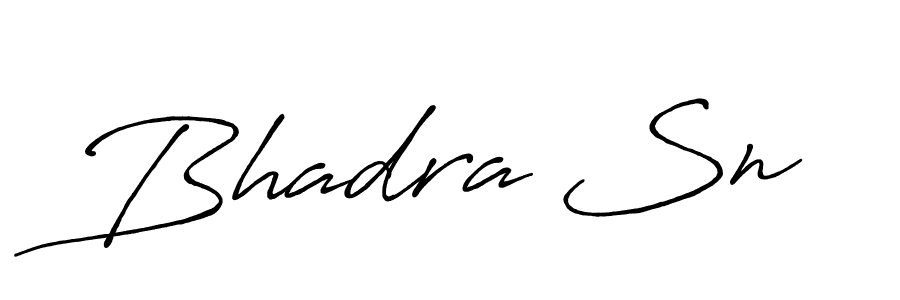 Once you've used our free online signature maker to create your best signature Antro_Vectra_Bolder style, it's time to enjoy all of the benefits that Bhadra Sn name signing documents. Bhadra Sn signature style 7 images and pictures png