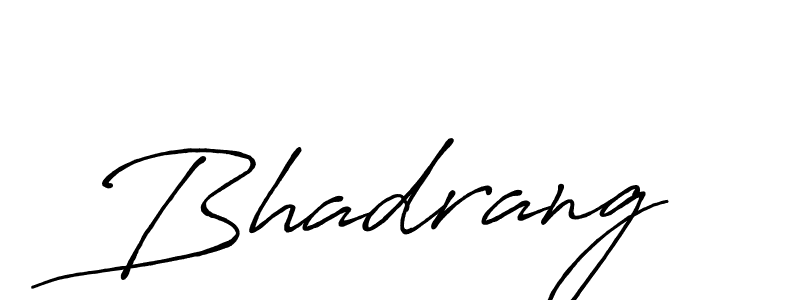 Similarly Antro_Vectra_Bolder is the best handwritten signature design. Signature creator online .You can use it as an online autograph creator for name Bhadrang. Bhadrang signature style 7 images and pictures png