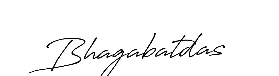 Make a beautiful signature design for name Bhagabatdas. With this signature (Antro_Vectra_Bolder) style, you can create a handwritten signature for free. Bhagabatdas signature style 7 images and pictures png