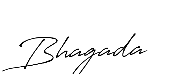 Bhagada stylish signature style. Best Handwritten Sign (Antro_Vectra_Bolder) for my name. Handwritten Signature Collection Ideas for my name Bhagada. Bhagada signature style 7 images and pictures png