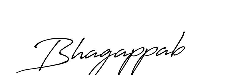 How to make Bhagappab signature? Antro_Vectra_Bolder is a professional autograph style. Create handwritten signature for Bhagappab name. Bhagappab signature style 7 images and pictures png