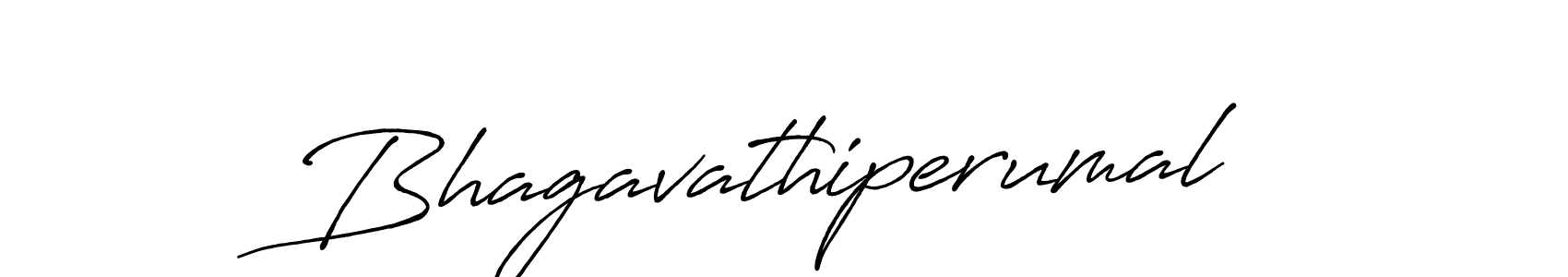 Create a beautiful signature design for name Bhagavathiperumal. With this signature (Antro_Vectra_Bolder) fonts, you can make a handwritten signature for free. Bhagavathiperumal signature style 7 images and pictures png