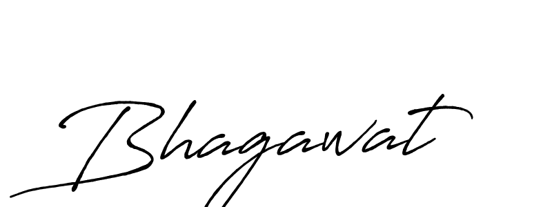 Make a beautiful signature design for name Bhagawat. With this signature (Antro_Vectra_Bolder) style, you can create a handwritten signature for free. Bhagawat signature style 7 images and pictures png