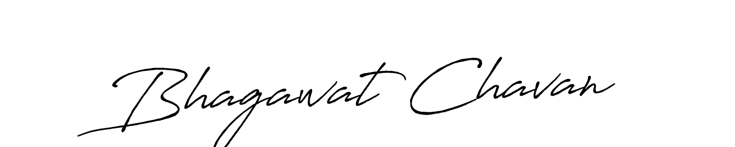 Create a beautiful signature design for name Bhagawat Chavan. With this signature (Antro_Vectra_Bolder) fonts, you can make a handwritten signature for free. Bhagawat Chavan signature style 7 images and pictures png