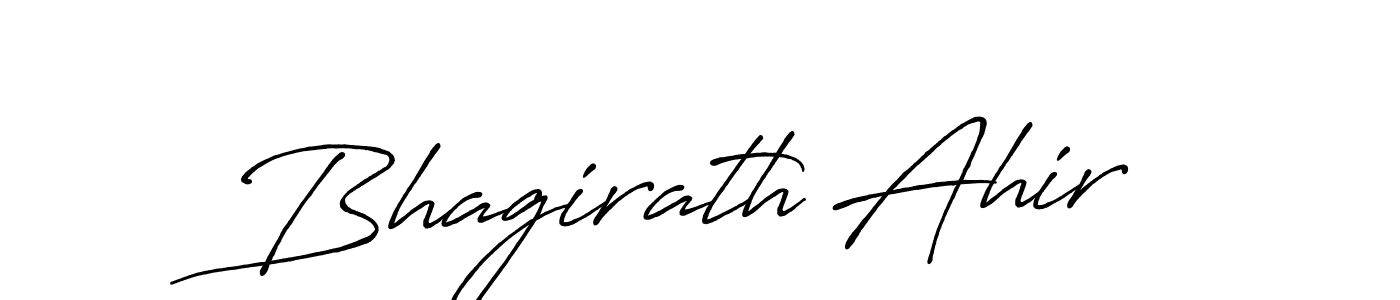 Make a beautiful signature design for name Bhagirath Ahir. Use this online signature maker to create a handwritten signature for free. Bhagirath Ahir signature style 7 images and pictures png