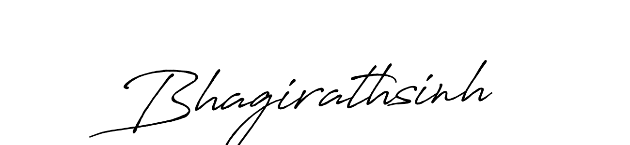 Bhagirathsinh stylish signature style. Best Handwritten Sign (Antro_Vectra_Bolder) for my name. Handwritten Signature Collection Ideas for my name Bhagirathsinh. Bhagirathsinh signature style 7 images and pictures png