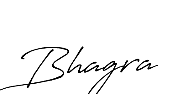 Bhagra stylish signature style. Best Handwritten Sign (Antro_Vectra_Bolder) for my name. Handwritten Signature Collection Ideas for my name Bhagra. Bhagra signature style 7 images and pictures png