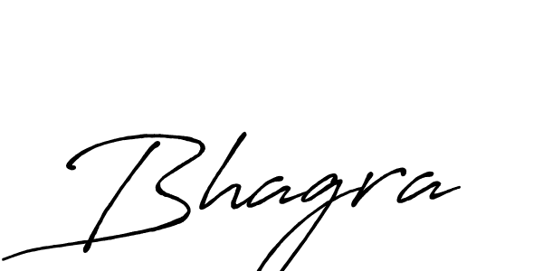 Bhagra stylish signature style. Best Handwritten Sign (Antro_Vectra_Bolder) for my name. Handwritten Signature Collection Ideas for my name Bhagra. Bhagra signature style 7 images and pictures png