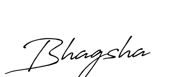 Bhagsha stylish signature style. Best Handwritten Sign (Antro_Vectra_Bolder) for my name. Handwritten Signature Collection Ideas for my name Bhagsha. Bhagsha signature style 7 images and pictures png