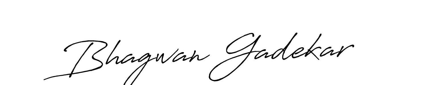 Use a signature maker to create a handwritten signature online. With this signature software, you can design (Antro_Vectra_Bolder) your own signature for name Bhagwan Gadekar. Bhagwan Gadekar signature style 7 images and pictures png