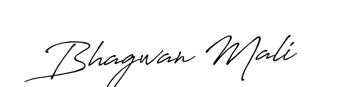 The best way (Antro_Vectra_Bolder) to make a short signature is to pick only two or three words in your name. The name Bhagwan Mali include a total of six letters. For converting this name. Bhagwan Mali signature style 7 images and pictures png