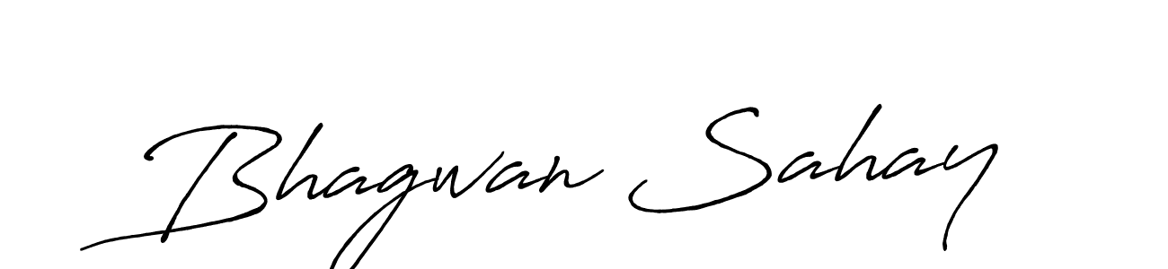 Also we have Bhagwan Sahay name is the best signature style. Create professional handwritten signature collection using Antro_Vectra_Bolder autograph style. Bhagwan Sahay signature style 7 images and pictures png