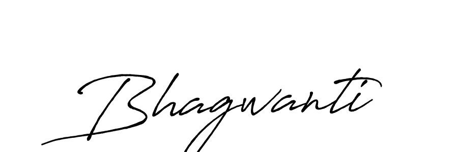 How to make Bhagwanti name signature. Use Antro_Vectra_Bolder style for creating short signs online. This is the latest handwritten sign. Bhagwanti signature style 7 images and pictures png