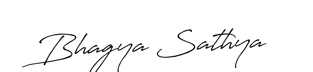 The best way (Antro_Vectra_Bolder) to make a short signature is to pick only two or three words in your name. The name Bhagya Sathya include a total of six letters. For converting this name. Bhagya Sathya signature style 7 images and pictures png