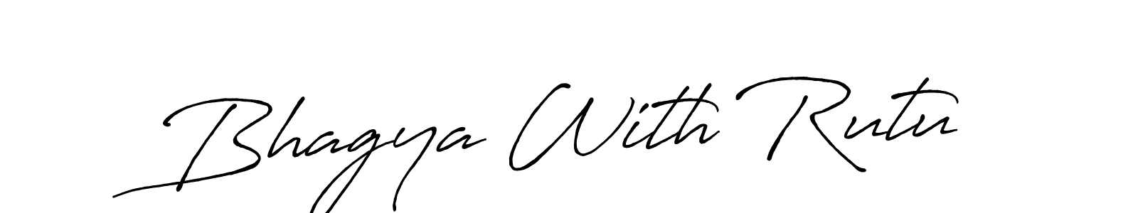You can use this online signature creator to create a handwritten signature for the name Bhagya With Rutu. This is the best online autograph maker. Bhagya With Rutu signature style 7 images and pictures png