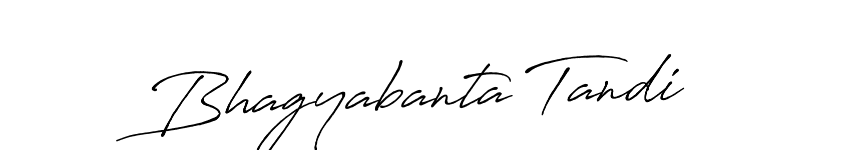 Make a beautiful signature design for name Bhagyabanta Tandi. With this signature (Antro_Vectra_Bolder) style, you can create a handwritten signature for free. Bhagyabanta Tandi signature style 7 images and pictures png