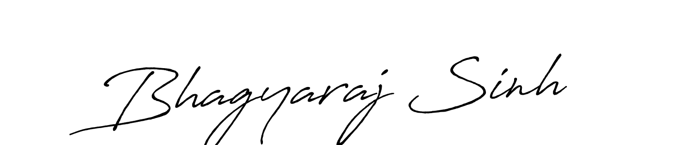 Bhagyaraj Sinh stylish signature style. Best Handwritten Sign (Antro_Vectra_Bolder) for my name. Handwritten Signature Collection Ideas for my name Bhagyaraj Sinh. Bhagyaraj Sinh signature style 7 images and pictures png