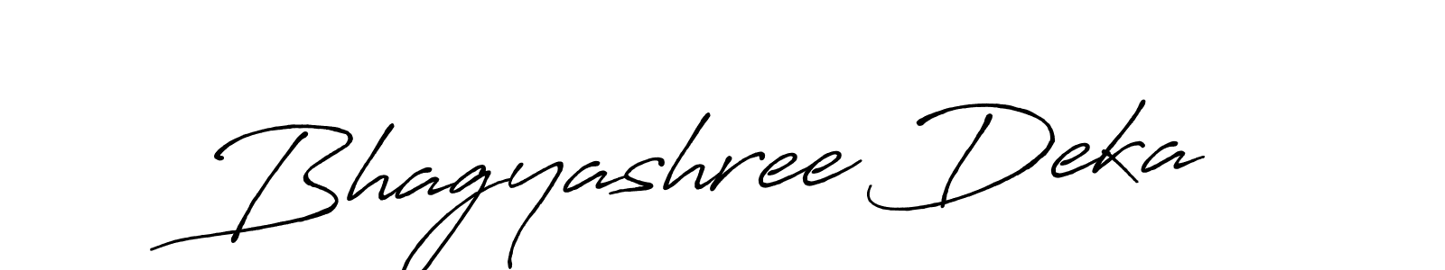 Use a signature maker to create a handwritten signature online. With this signature software, you can design (Antro_Vectra_Bolder) your own signature for name Bhagyashree Deka. Bhagyashree Deka signature style 7 images and pictures png