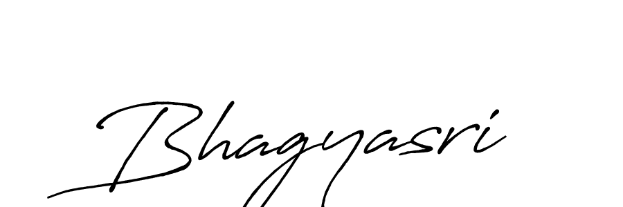 Bhagyasri stylish signature style. Best Handwritten Sign (Antro_Vectra_Bolder) for my name. Handwritten Signature Collection Ideas for my name Bhagyasri. Bhagyasri signature style 7 images and pictures png