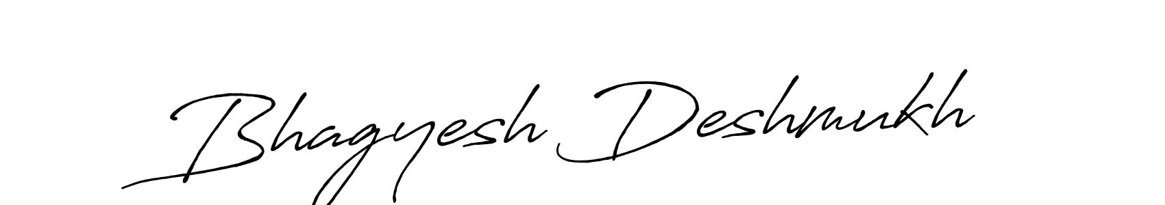 Bhagyesh Deshmukh stylish signature style. Best Handwritten Sign (Antro_Vectra_Bolder) for my name. Handwritten Signature Collection Ideas for my name Bhagyesh Deshmukh. Bhagyesh Deshmukh signature style 7 images and pictures png