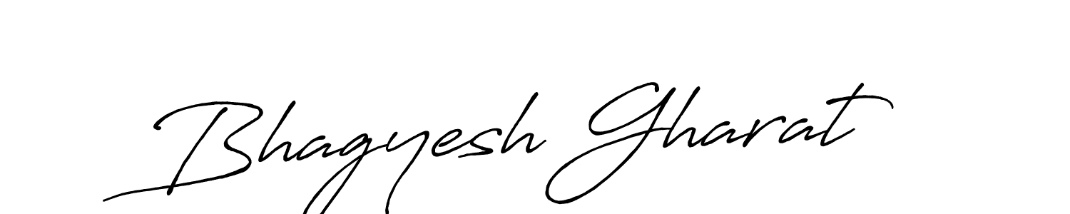 Design your own signature with our free online signature maker. With this signature software, you can create a handwritten (Antro_Vectra_Bolder) signature for name Bhagyesh Gharat. Bhagyesh Gharat signature style 7 images and pictures png